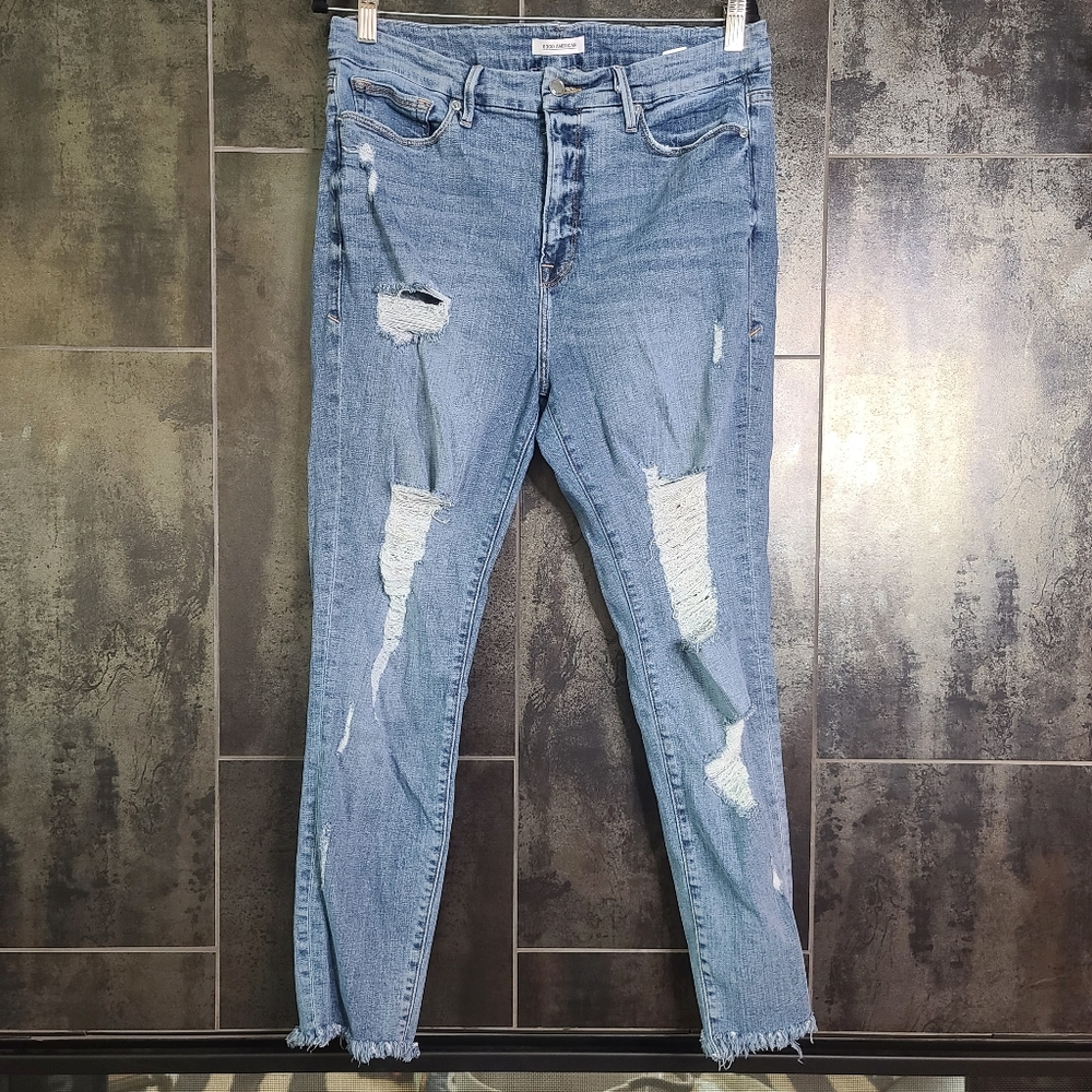 Good American Good Legs Distressed 18